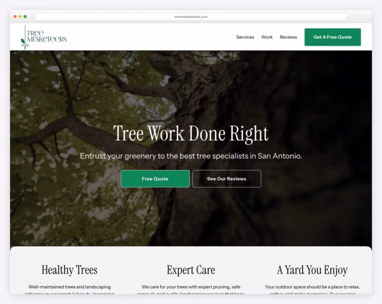 25 Best Tree Service Website Examples 2026 - Colorlib