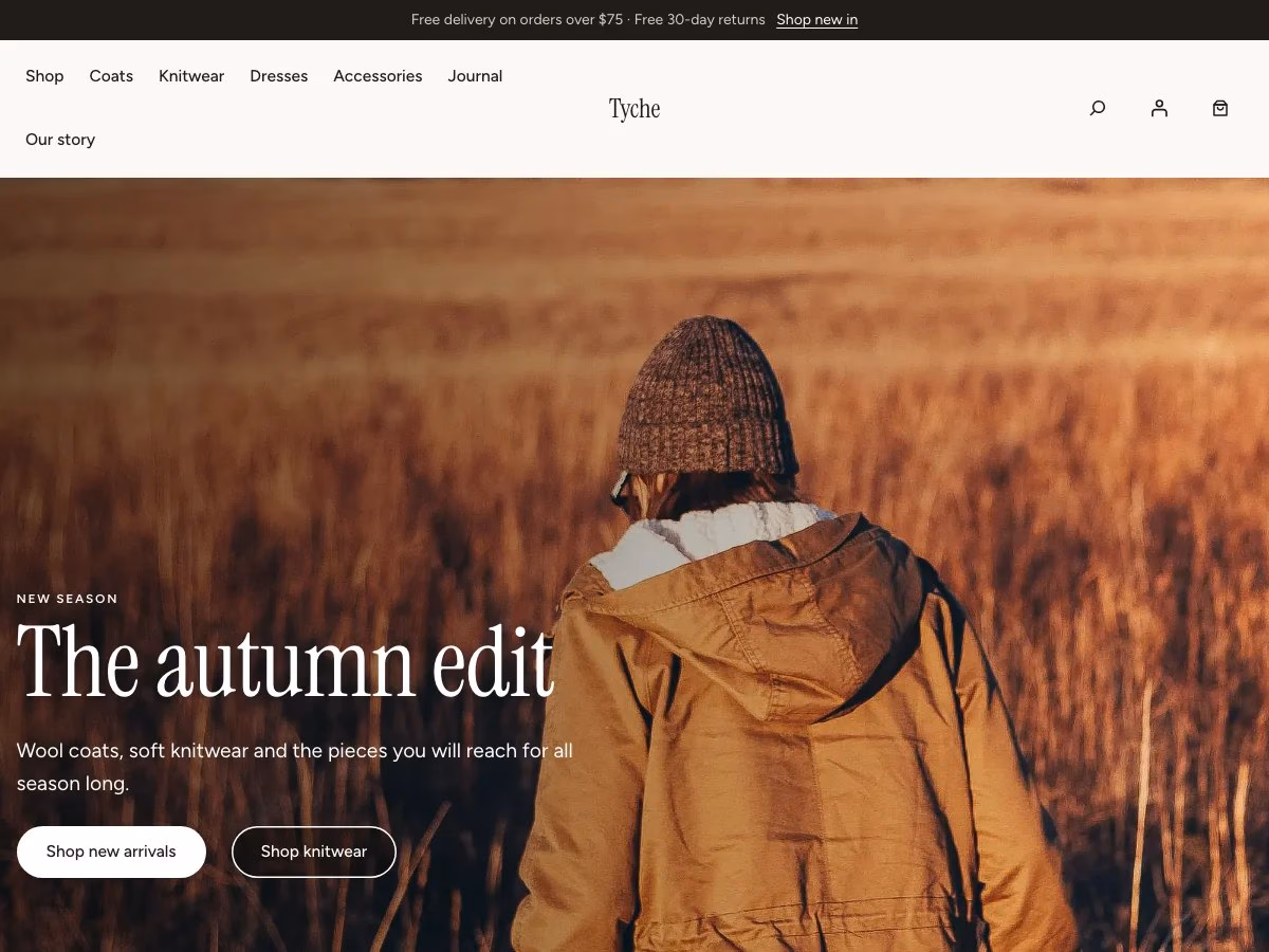 The Tyche starter site