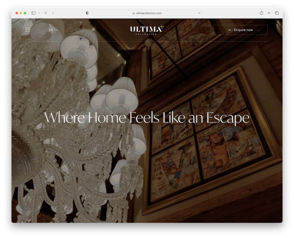 ultima collection hotel website
