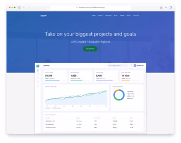 Unapp website template