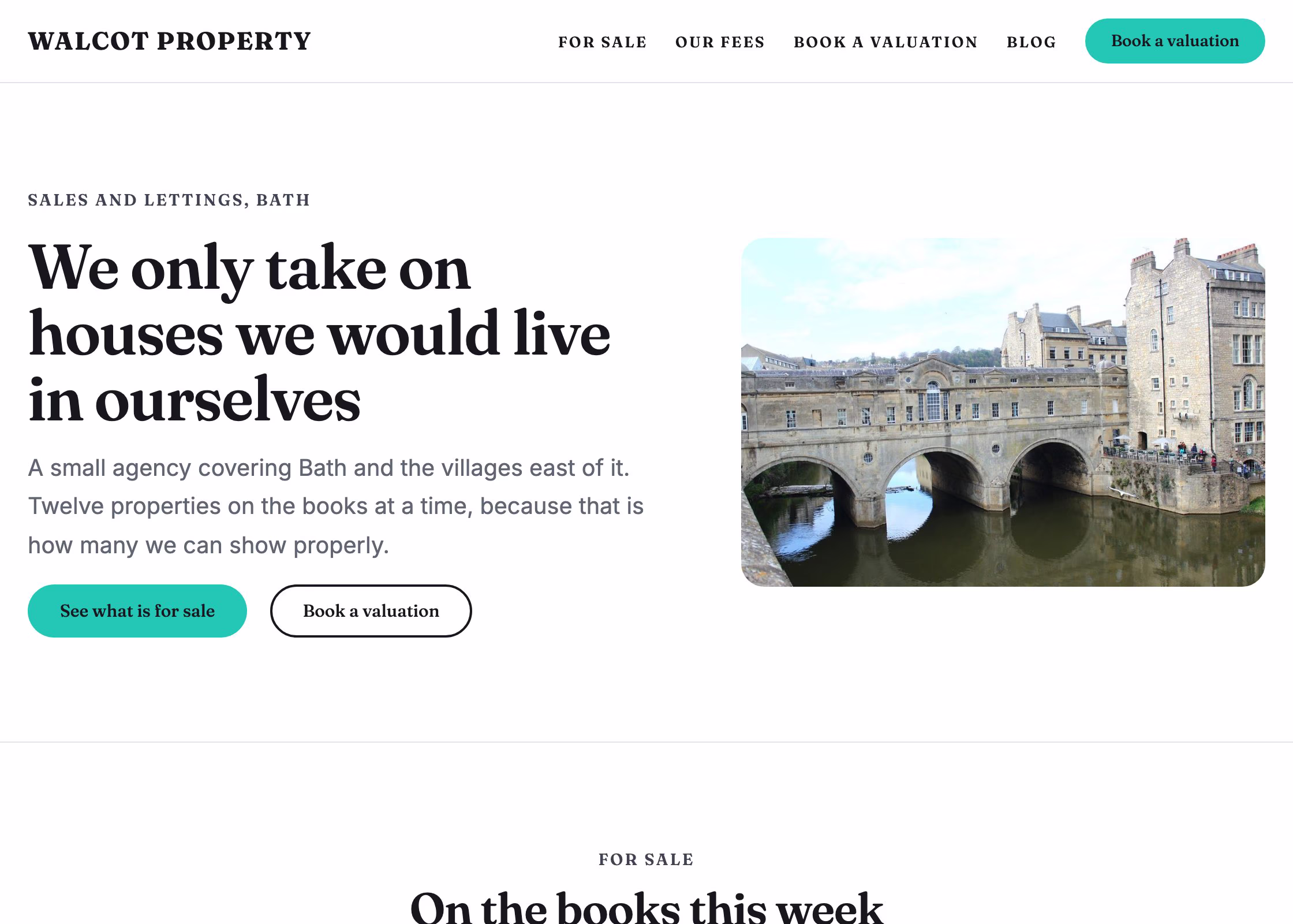 Unapp free WordPress theme, Property starter site