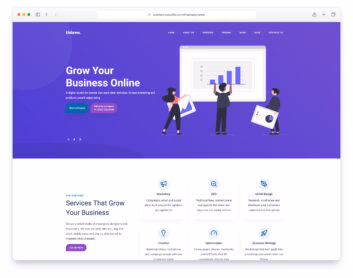Unbrew website template