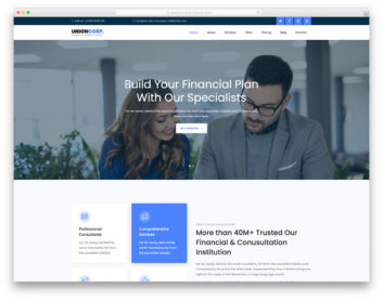 30 Best Finance Website Templates 2021 Colorlib