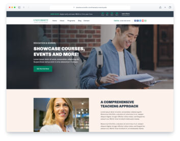 Universityedu website template