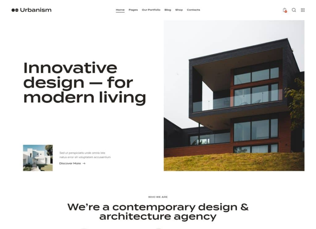 Urbanism - Architecture Agency & Interior Design WordPress Theme
