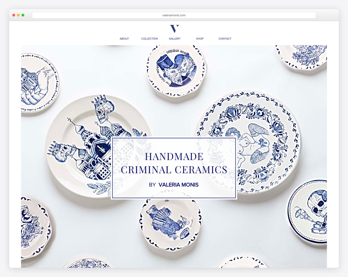 valeria monis wix store example