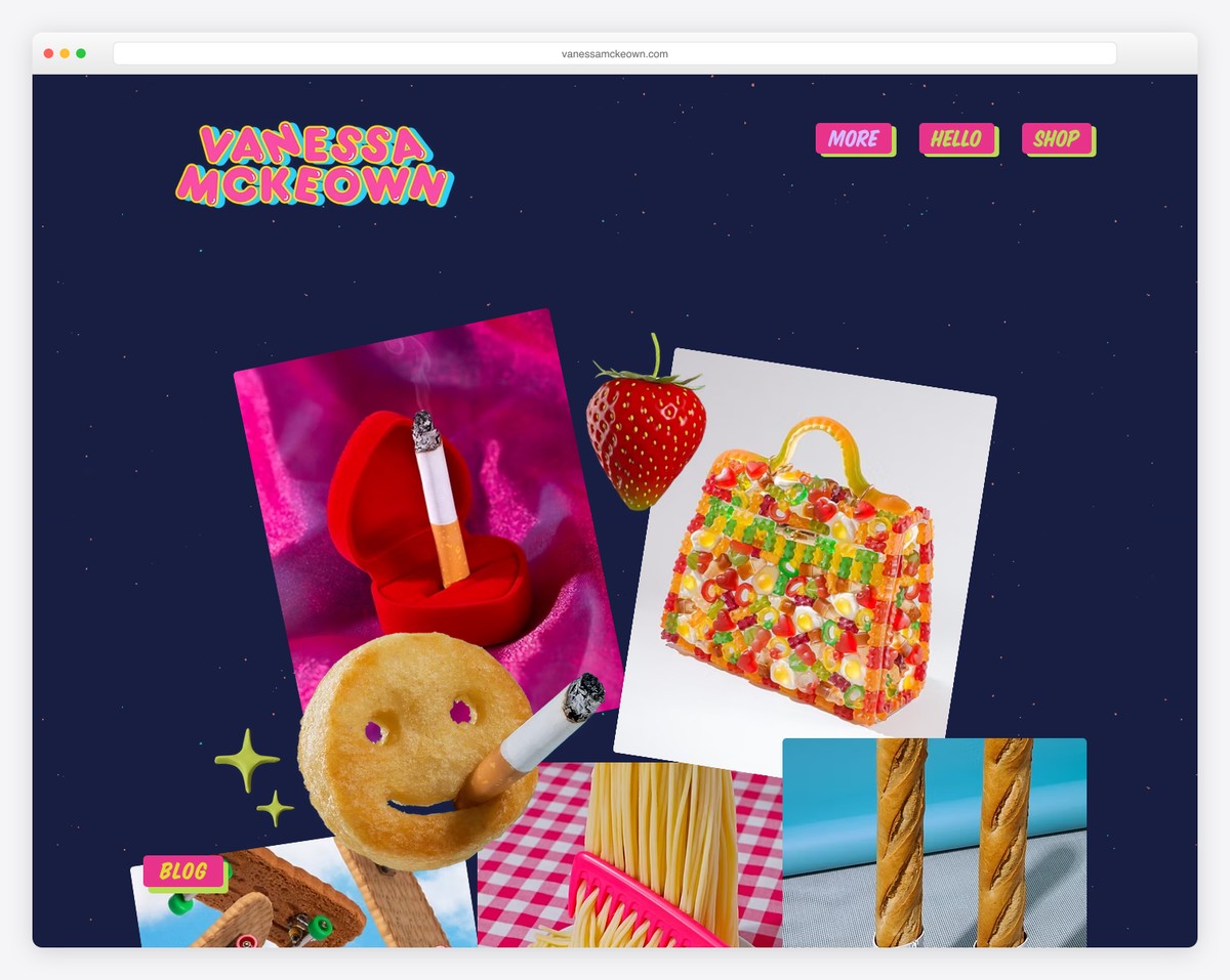 vanessa mckeown website example