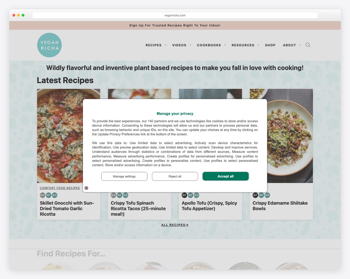 vegan richa recipe blog
