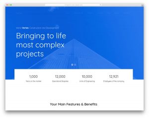 Vertex - Best Responsive Construction Website Template 2026 - Colorlib