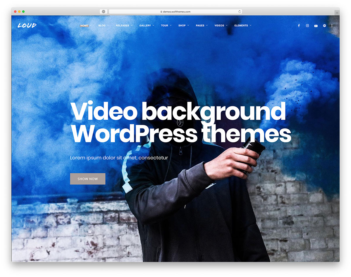 11 Best WordPress Video Background Themes 2023 - Colorlib