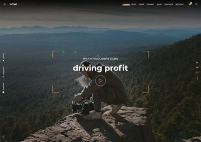 Videographer Website Templates