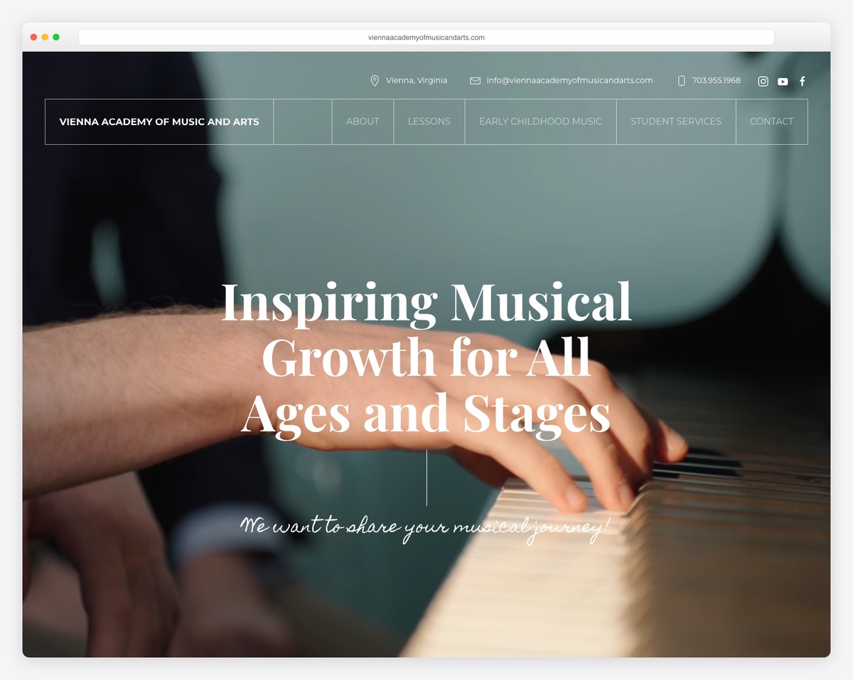 vienna academy of music and arts website example