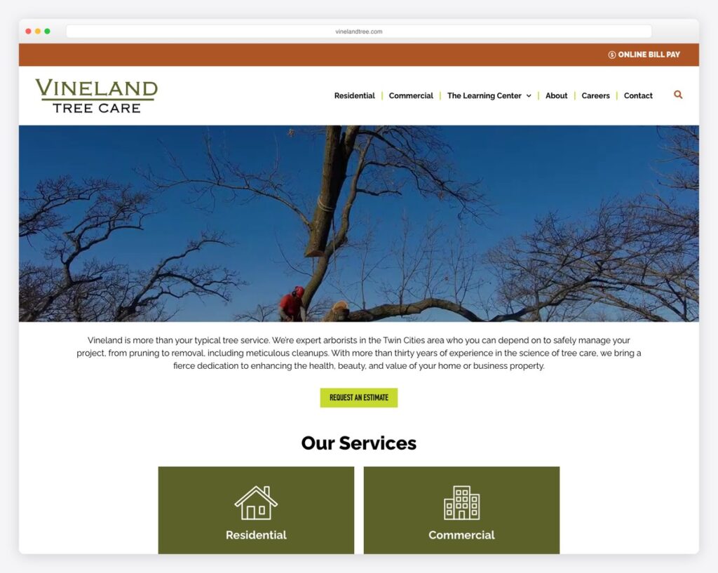 25 Best Tree Service Website Examples 2026 - Colorlib