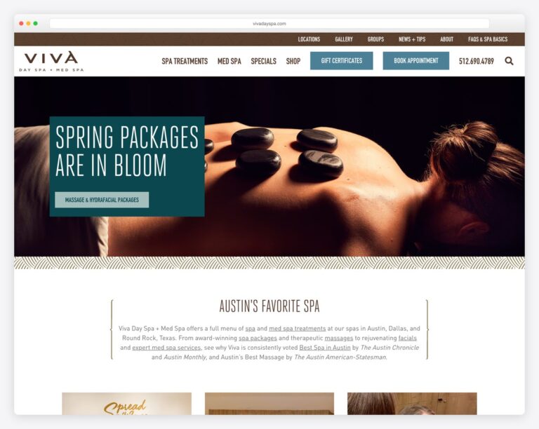 29 Best Med Spa Website Examples 2026 - Colorlib