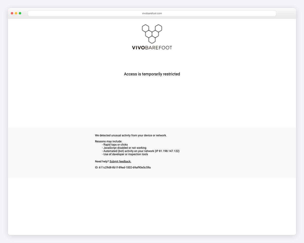 vivobarefoot magento website