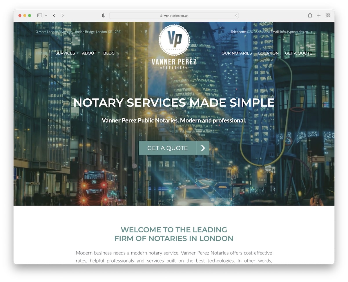 vp notaries website