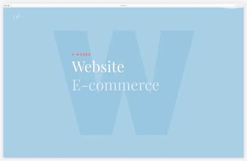 Waaark website animation: liquid shapes sweep in, a giant W builds and the heading reveals line by line