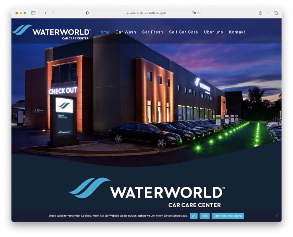 waterworld web design