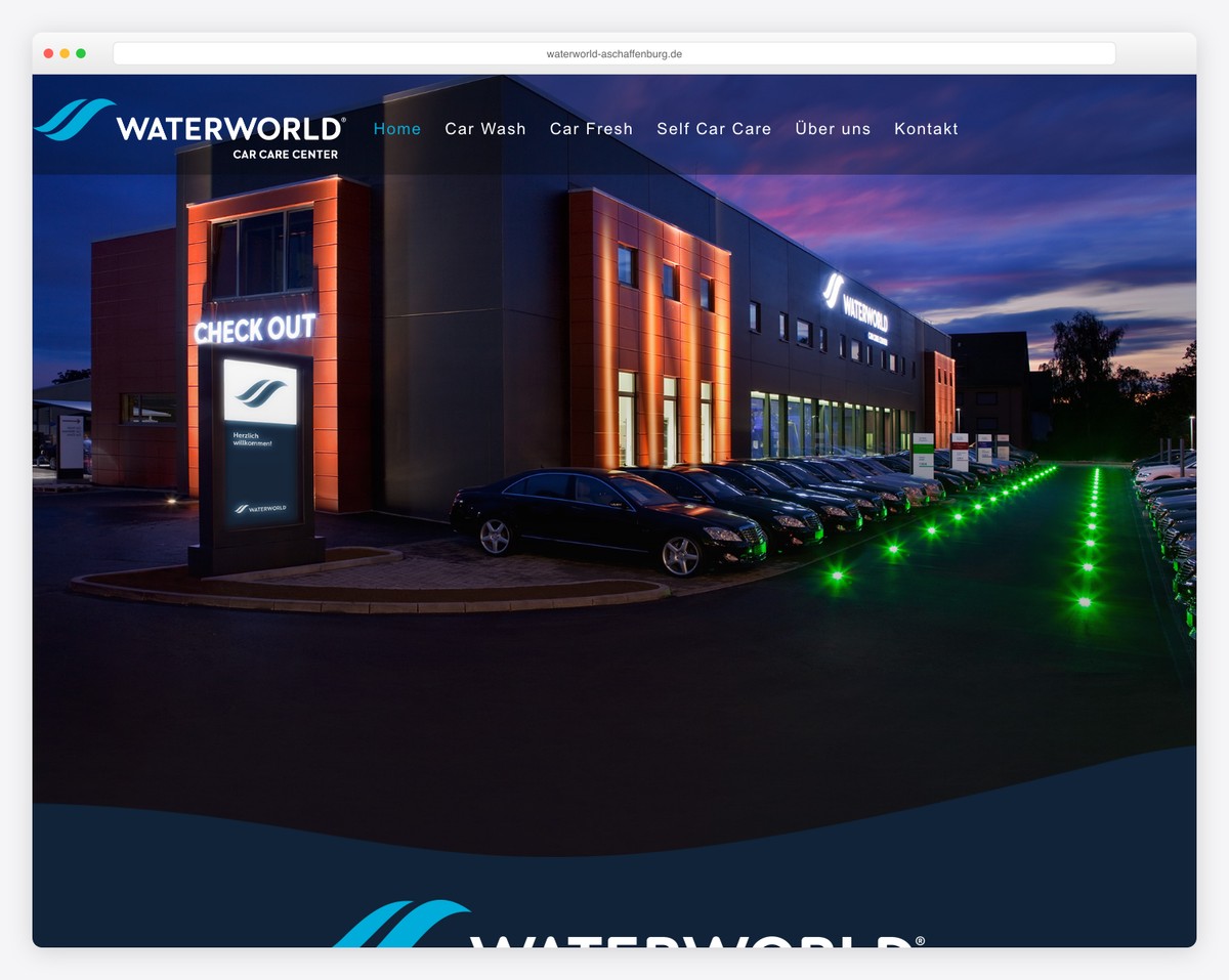 waterworld web design