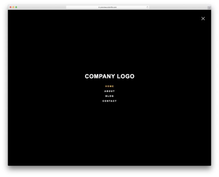 30 Best Free Website Menu Templates 2026 - Colorlib