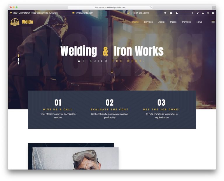 11 Best Welding Website Templates 2026 Colorlib