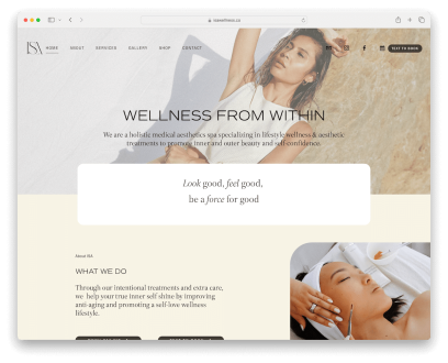 Wellness Websites