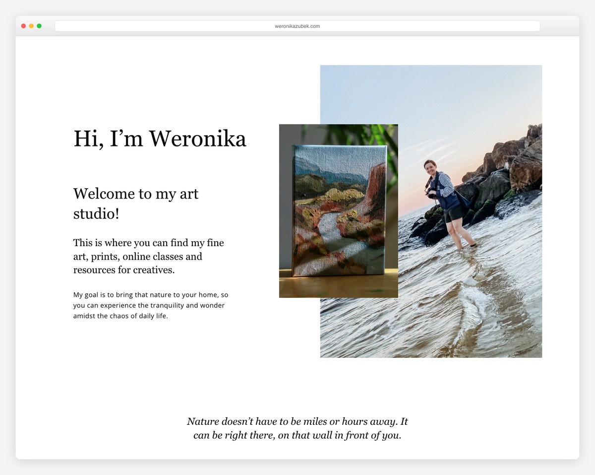 weronika zubek teacher website