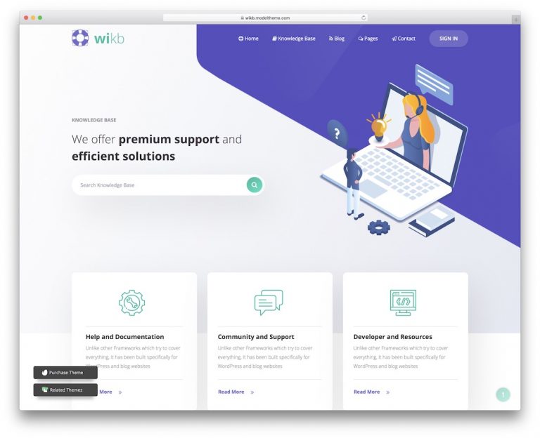 14 Best Wiki & Knowledge Base WordPress Themes 2026 - Colorlib