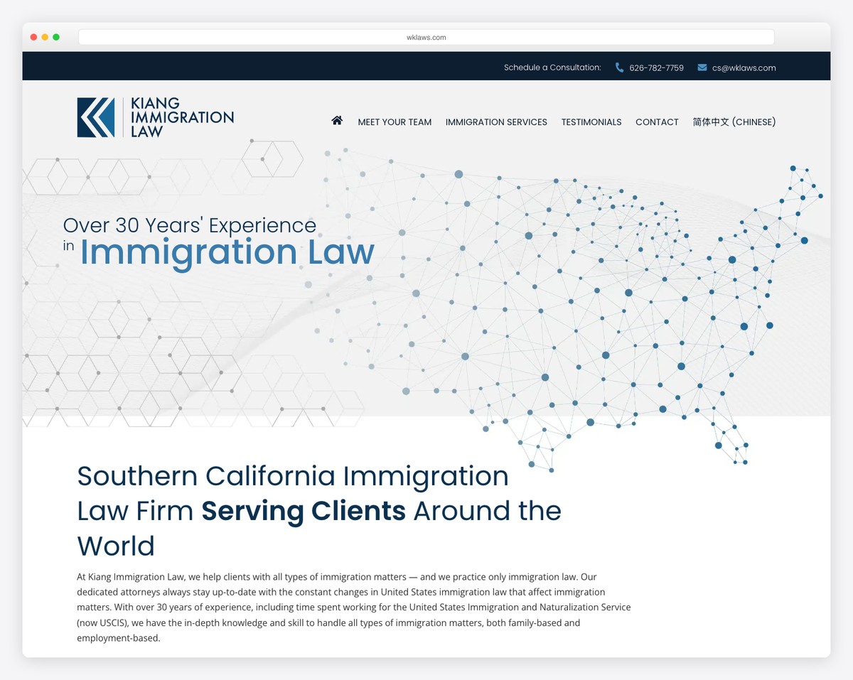william kiang law website