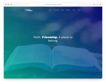 Wisdom website template