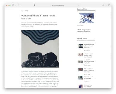 wix blog examples