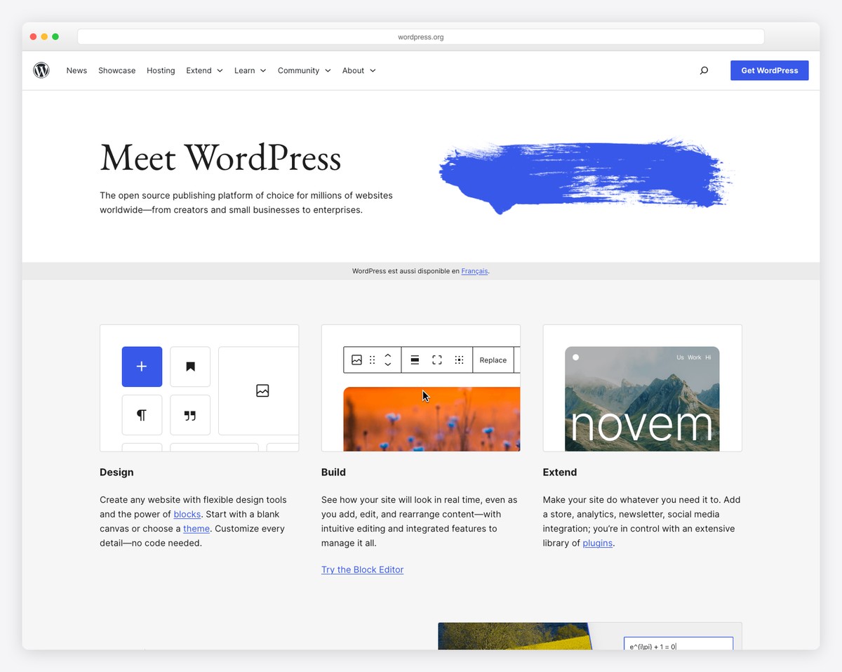 WordPress church website with sermon archive plugin, event calendar, and online giving integration