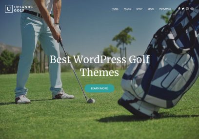 Golf WordPress Themes