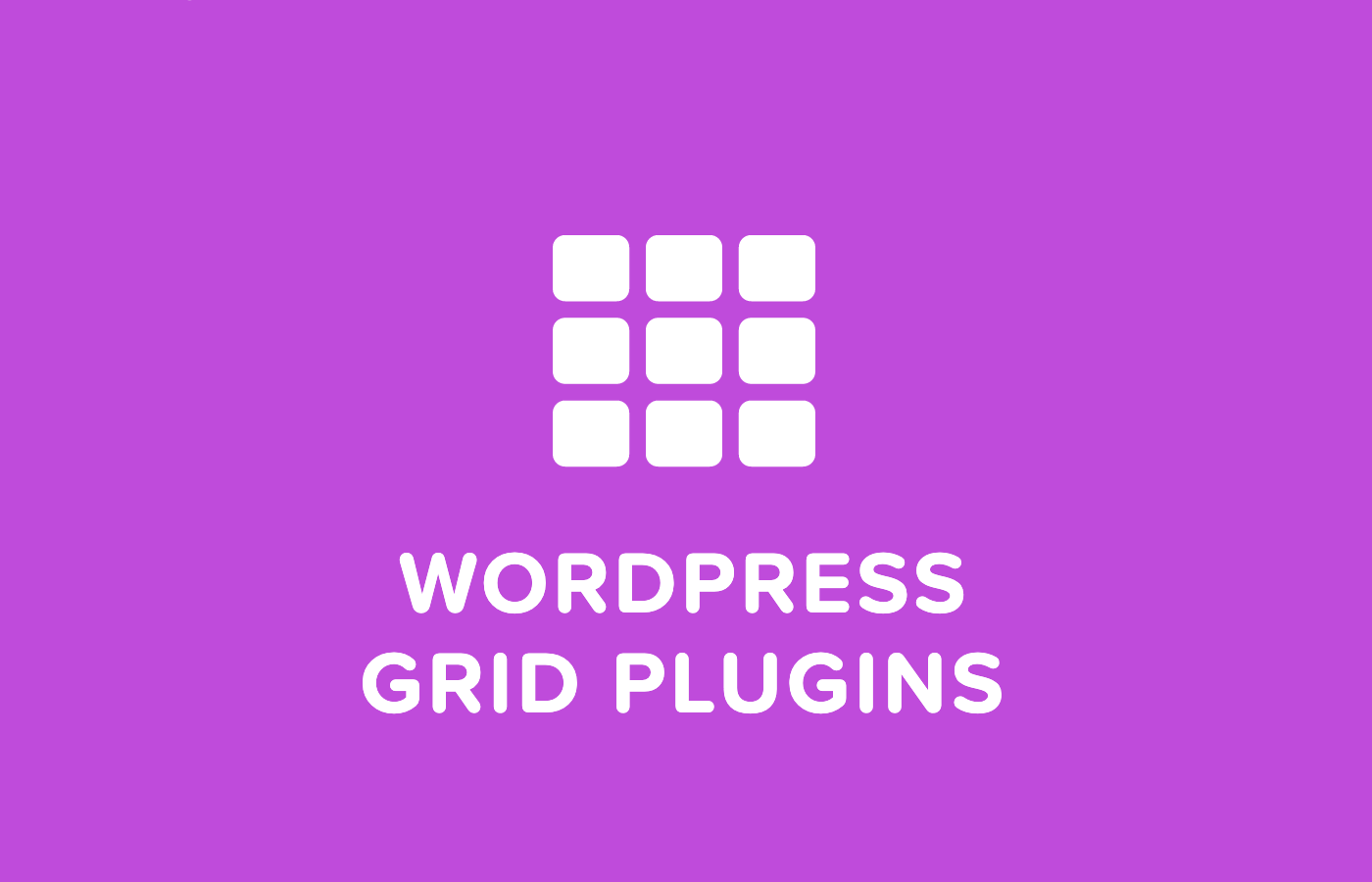 WordPress Grid Plugins