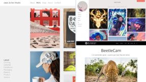 WordPress portfolio examples: Jean Jullien, Loish and Will Burrard-Lucas