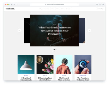 Wordsmith template preview
