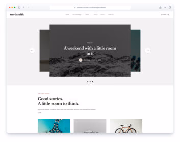 Wordsmith website template
