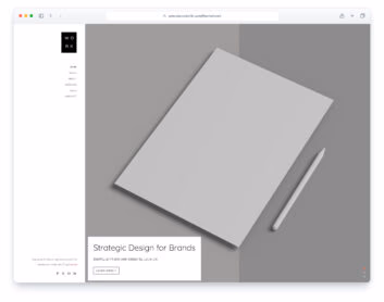 Work website template