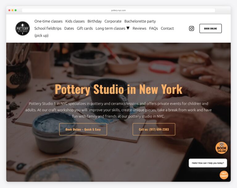 29 Best Workshop & Classes Website Examples 2026