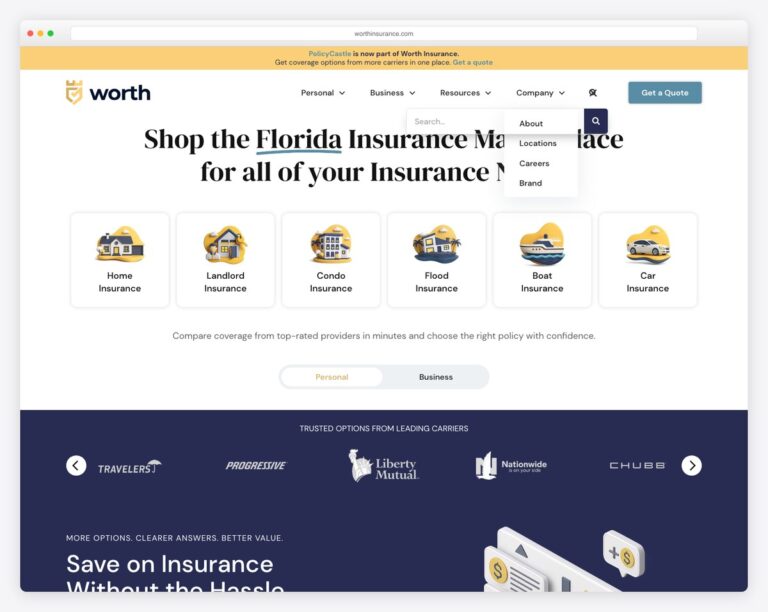 30 Best Insurance Agency Website Examples 2026 - Colorlib