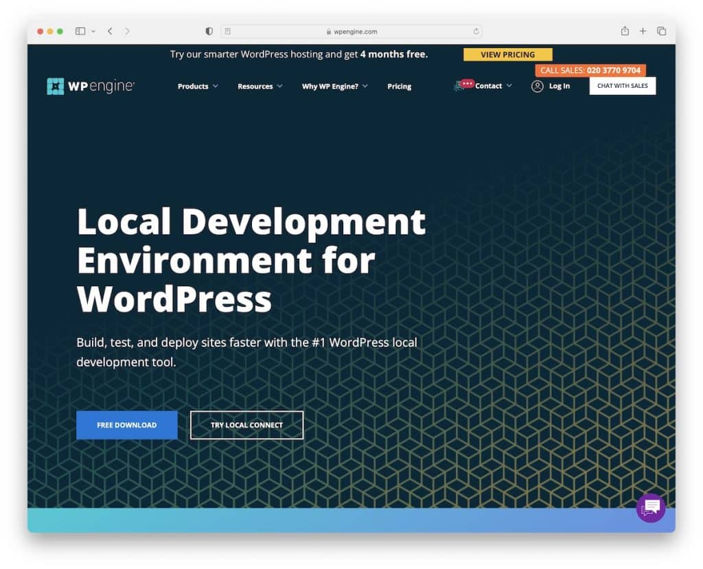 wp engine local wordpress development environment