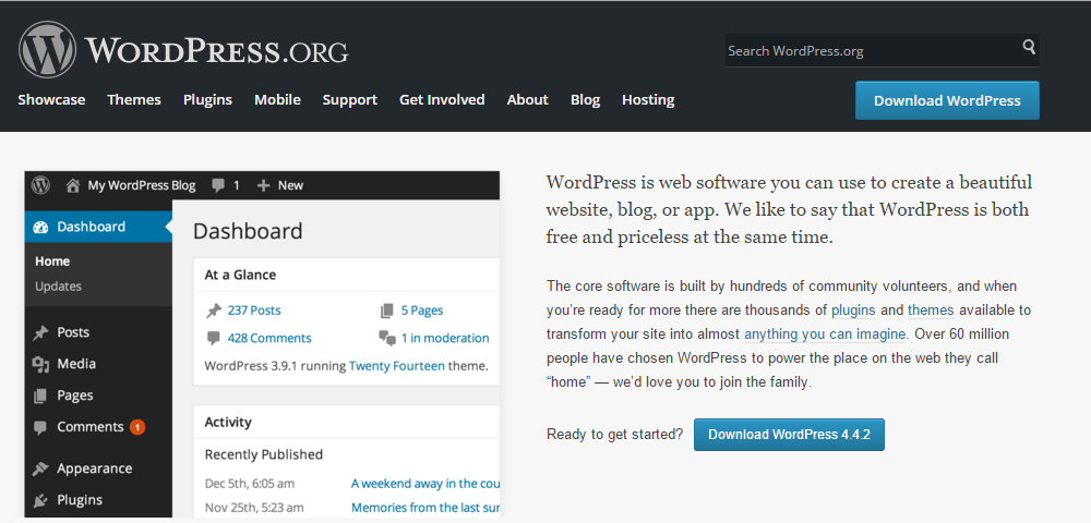 Self Hosted WordPress.org vs. Free WordPress.com - What's The Difference in  2022? - Colorlib