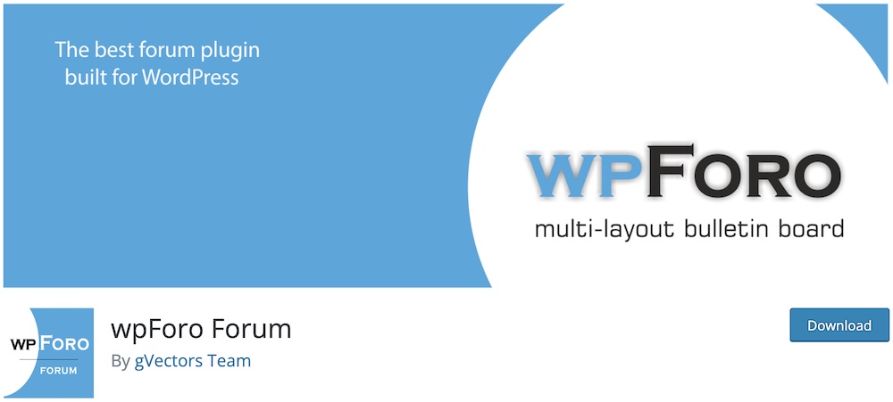 wpforo wordpress forum plugin