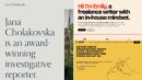 Content writer portfolio examples: Jana Cholakovska, Emily Stevens and Rachel Pascal