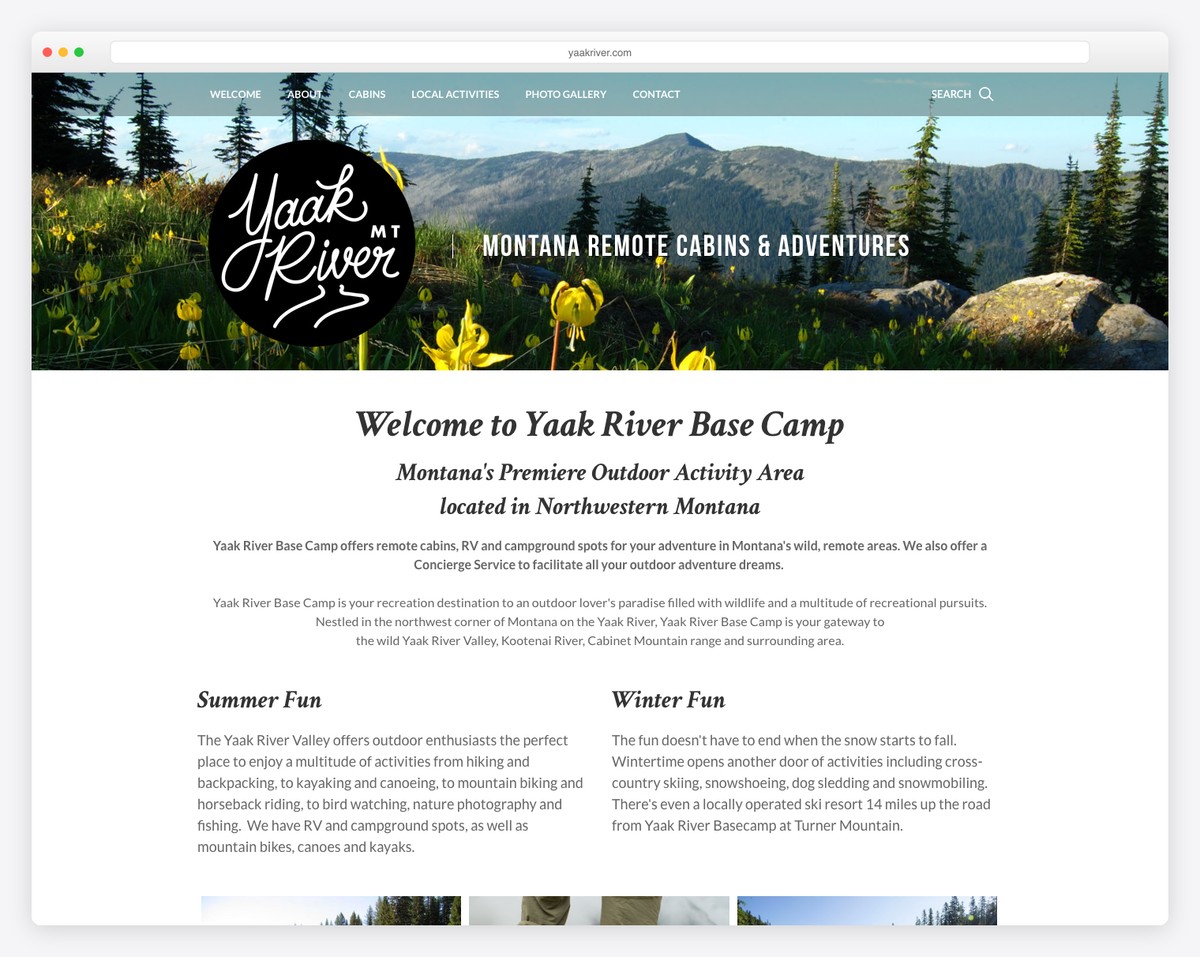 yaak river base camp