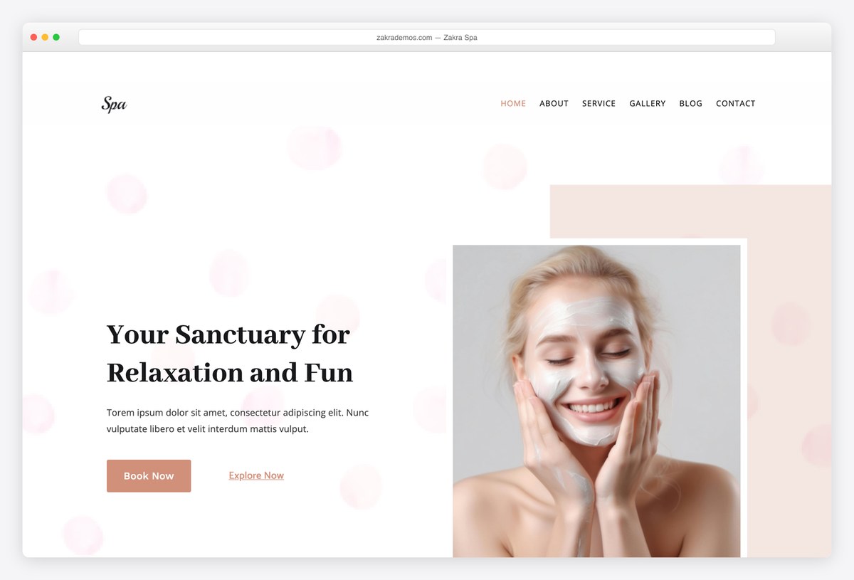 Zakra Spa free demo for a wellness practice